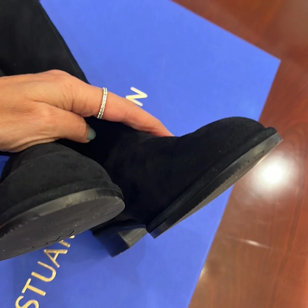 Stuart WEITZMAN lowland suede over knee boots